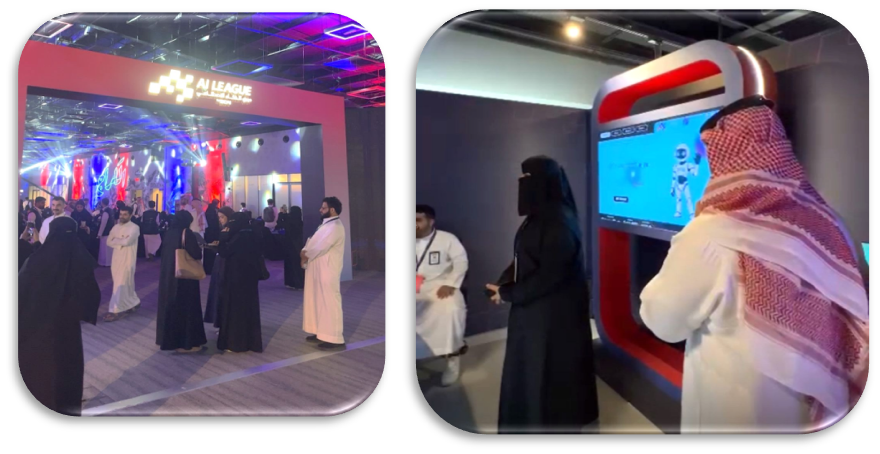 دوري الذكاء الاصطناعي AI League by SCAI المقدم من أكاديمية طويق، في مدينة الرياض دوري الذكاء الاصطناعي AI League by SCAI المقدم من أكاديمية طويق، في مدينة الرياض