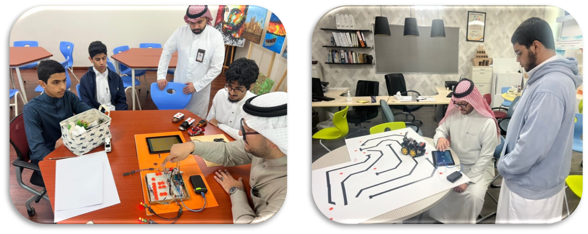 مشاركة قسم علوم وهندسة الحاسب الآلي في تدريب فريق الطلبة الموهوبين للمشاركة في الأولمبياد الوطني للإبداع العلمي – أبدع 2025 مشاركة قسم علوم وهندسة الحاسب الآلي في تدريب فريق الطلبة الموهوبين للمشاركة في الأولمبياد الوطني للإبداع العلمي – أبدع 2025